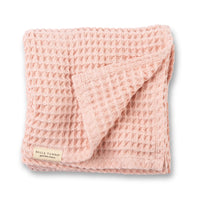 Bella Tunno Waffle Baby Blanket - Blush Pink