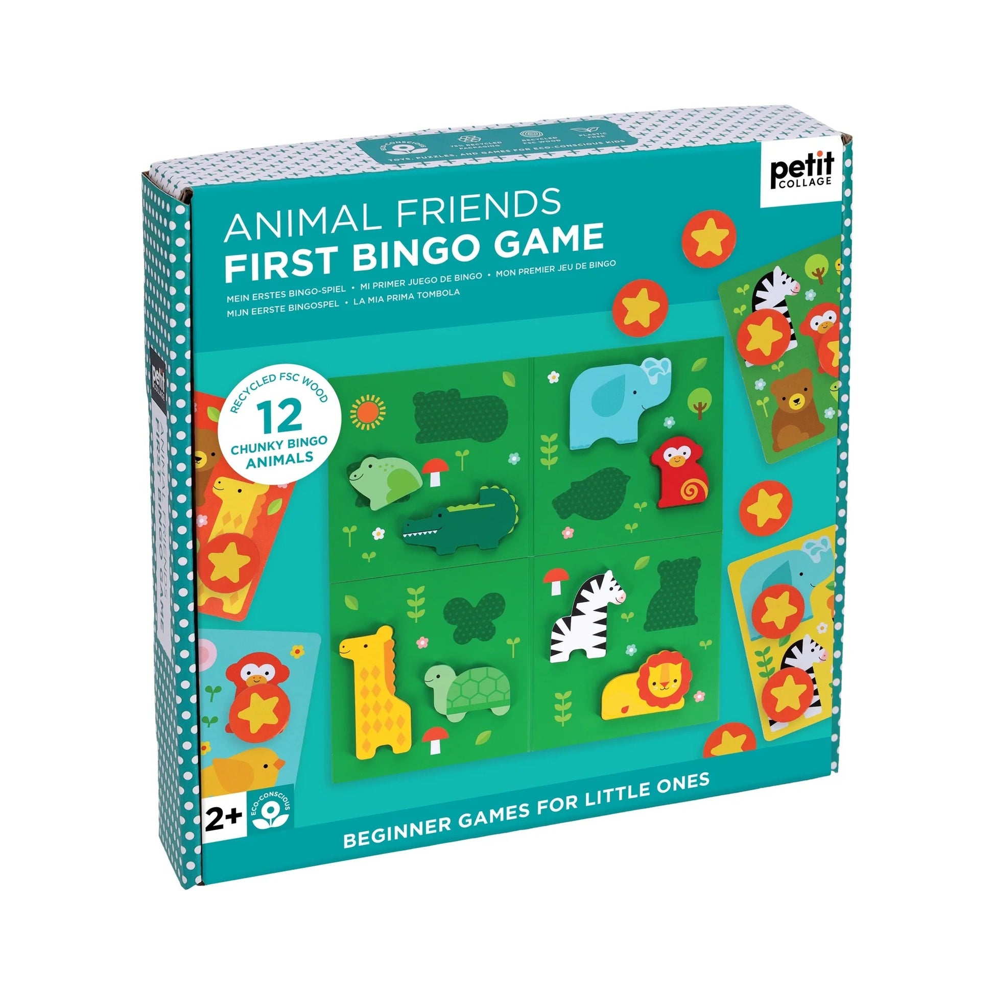 Animal Friends First Bingo Game