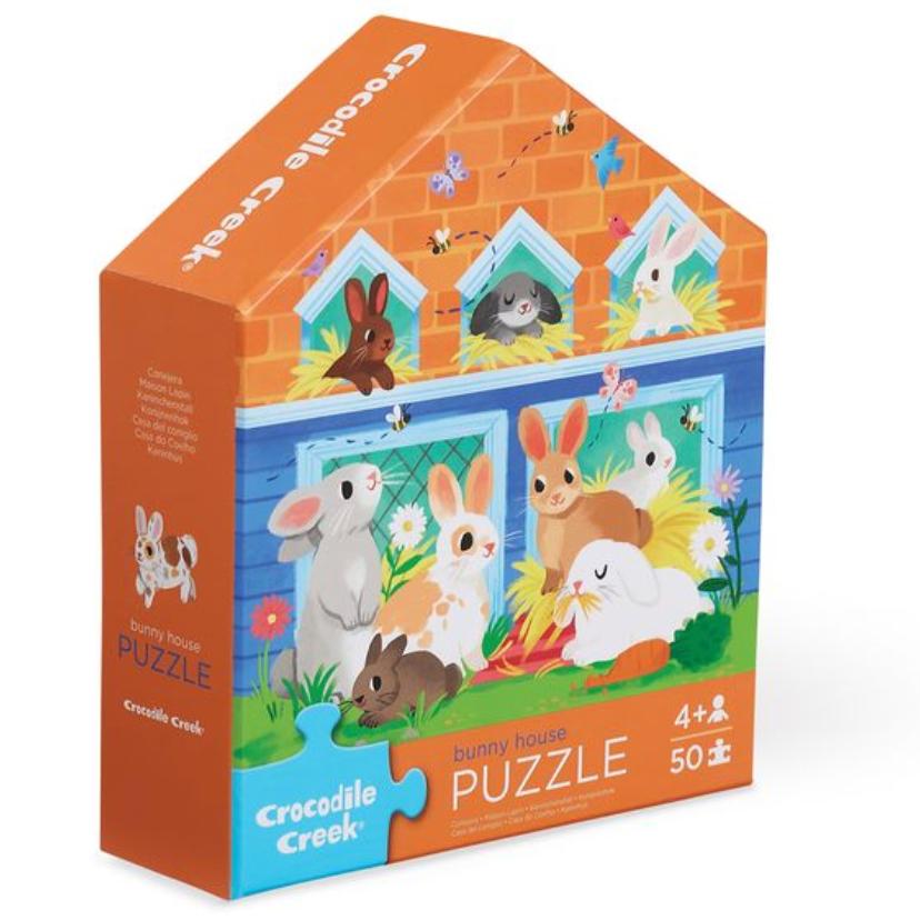 Bunny House 50-Piece Puzzle