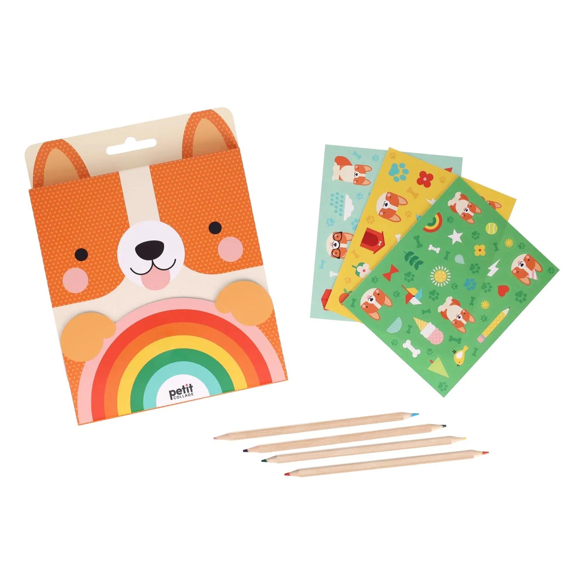 Carry-Along Corgi Sketch Kit