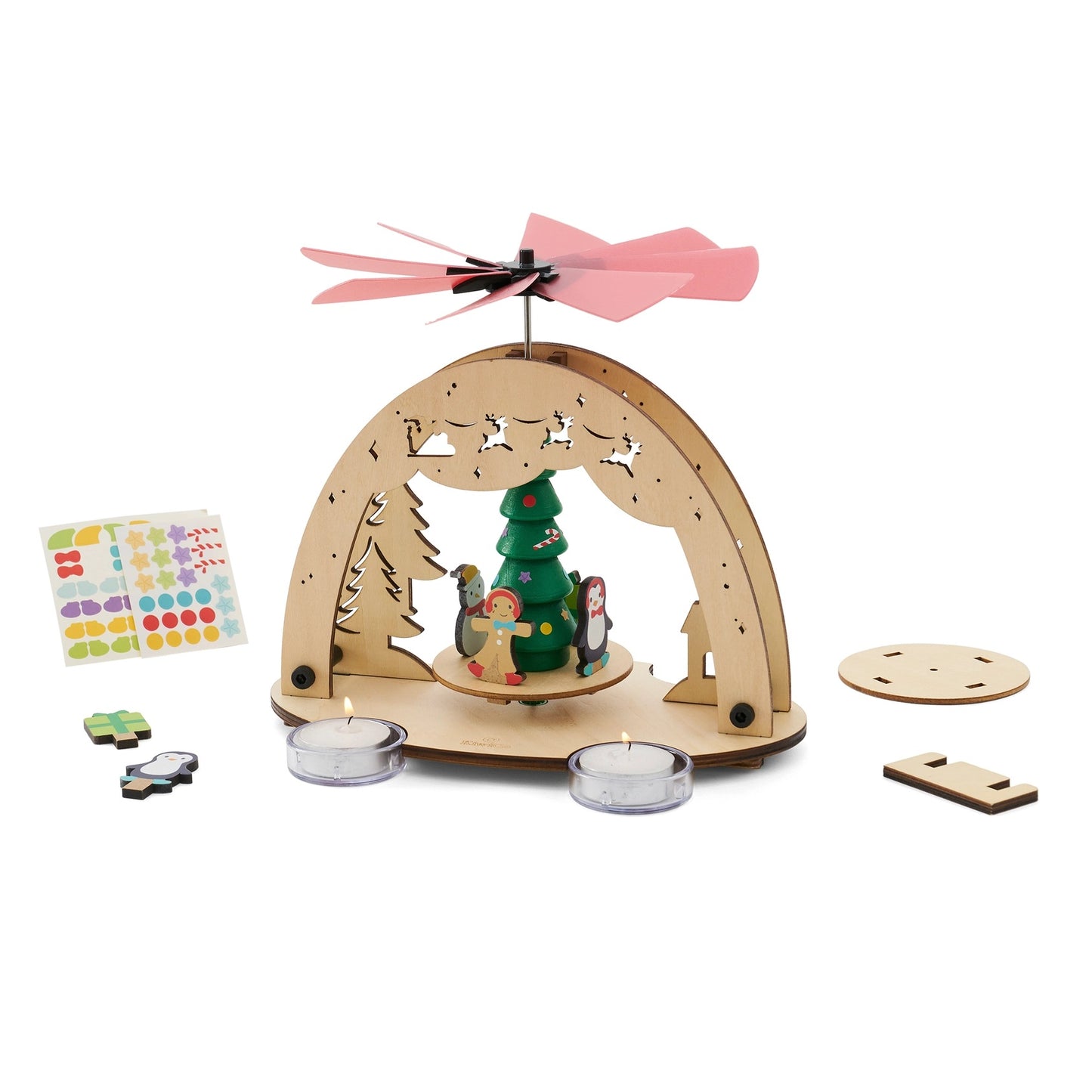 Christmas Candle Carousel from KiwiCo