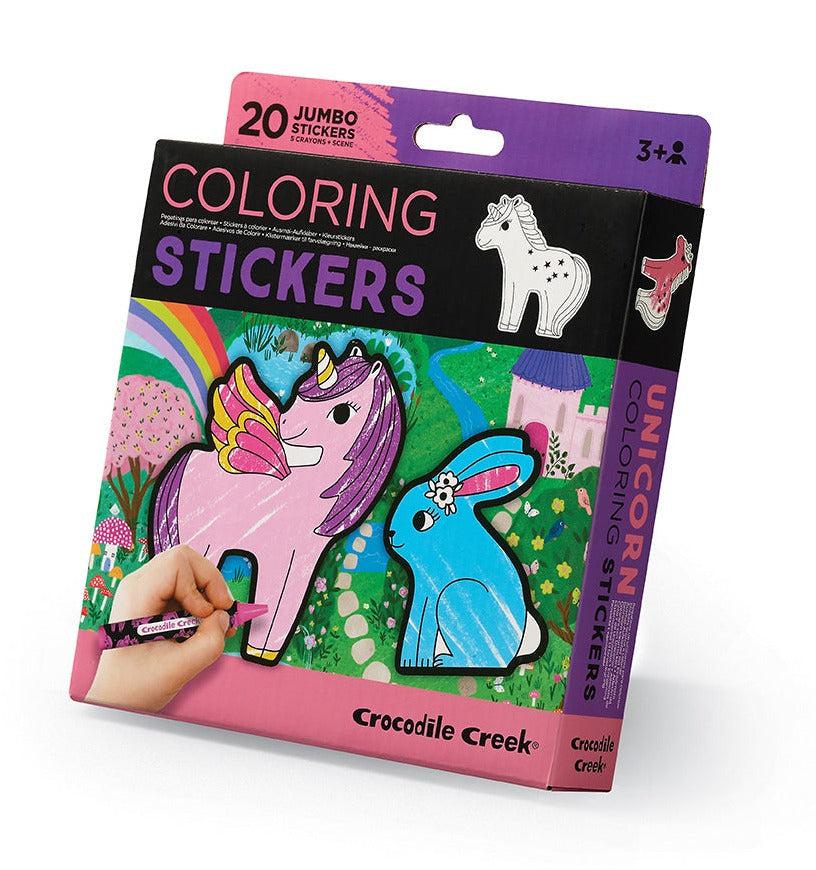 Coloring Stickers - Unicorn