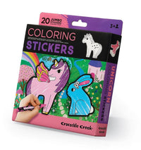 Coloring Stickers - Unicorn