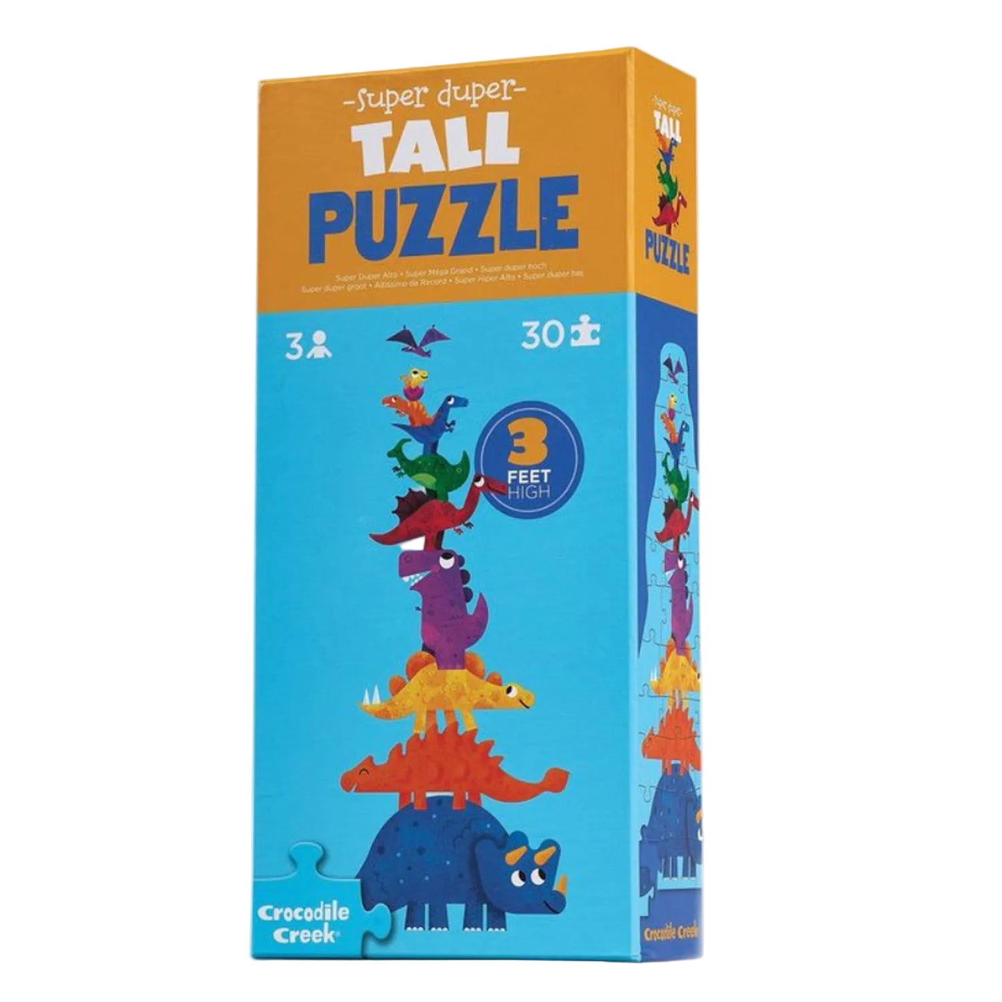 Dinosaur 30-Piece Super Duper Tall Puzzle