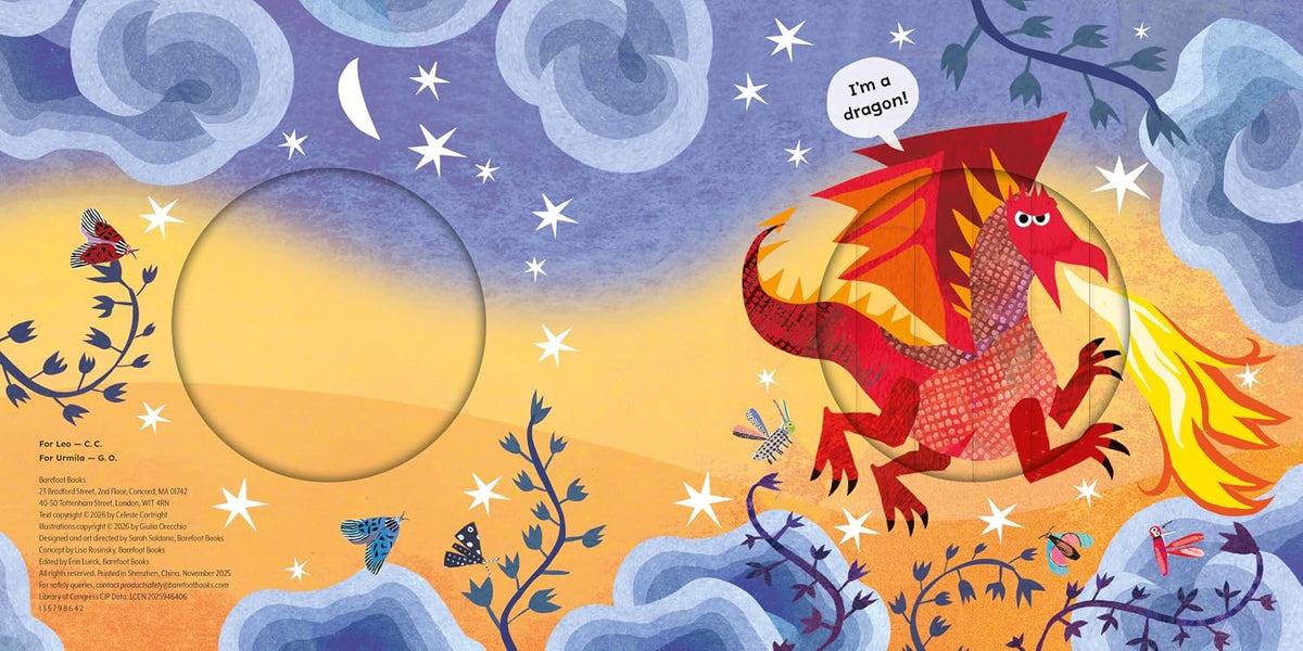 Dragons and Other Creatures of the Sky: A Slide-and-See Book