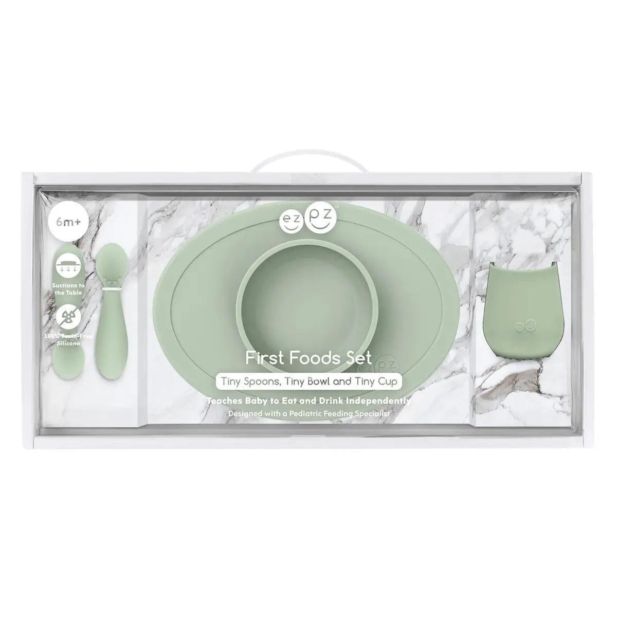 EZ-PZ First Foods Set - Sage