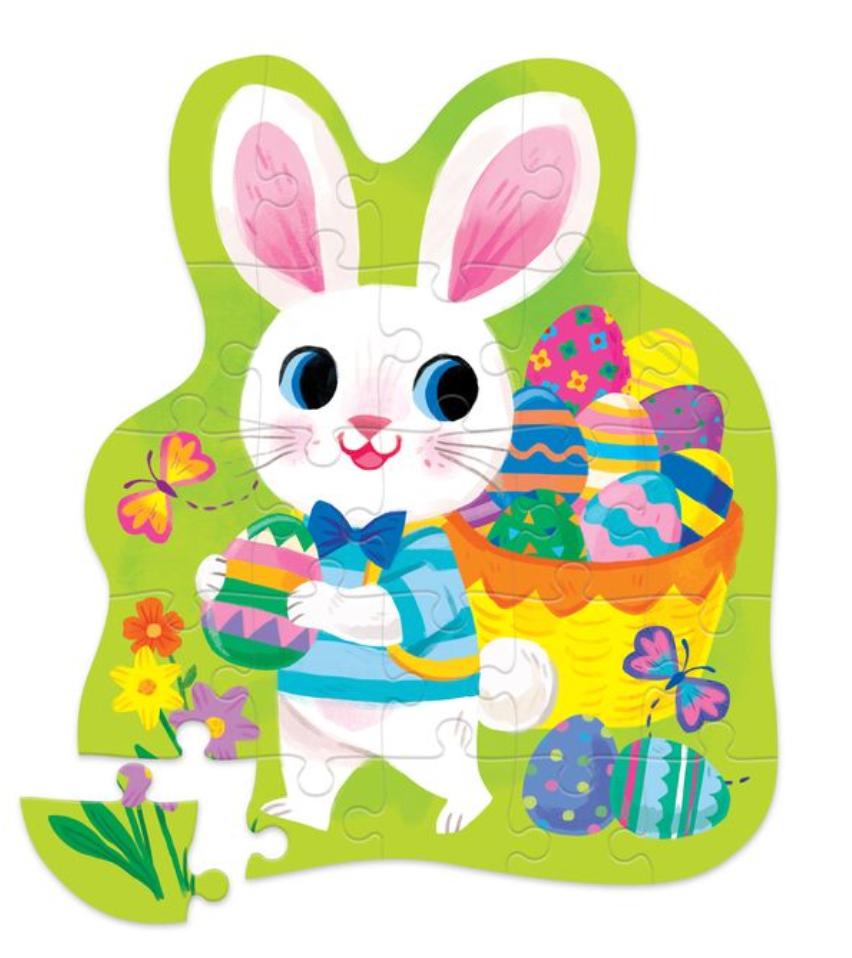 Easter Bunny 24-Piece Puzzle