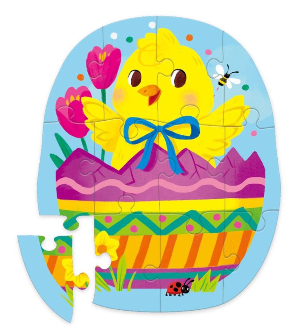 Easter Egg 12-Piece Puzzle