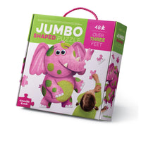 Elephant 48-Piece Jumbo Shaped Floor Puzzle
