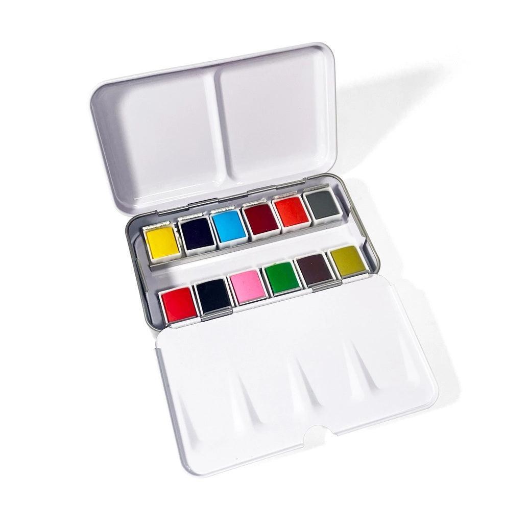 Elseware Unplug Watercolor Paint Set with Metal Palette