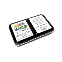 Elseware Unplug Watercolor Paint Set with Metal Palette