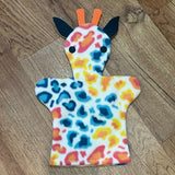Fleece Hand Puppets - Fanciful Giraffe