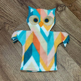 Fleece Hand Puppets - Fanciful Owl