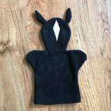 Fleece Hand Puppet - Horse (Black)