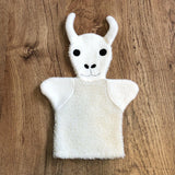 Fleece Hand Puppets - Llama
