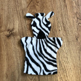 Fleece Hand Puppets - Zebra