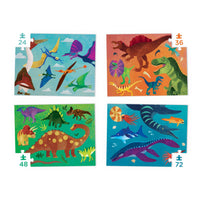 Four Puzzles to Grown On Set - Dinosaurs