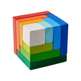 HABA 3D Arranging Game Rainbow Cube