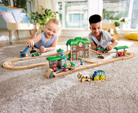 Hape Retro Train & Station Set