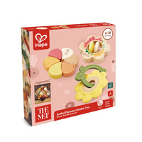 Hape The Met Collection Artful Flowers Rattle Trio