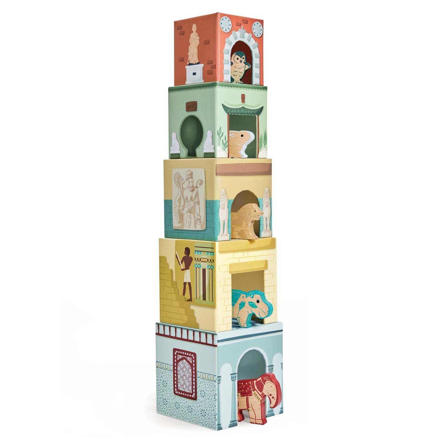 Hape The Met Collection Museum Nesting Blocks