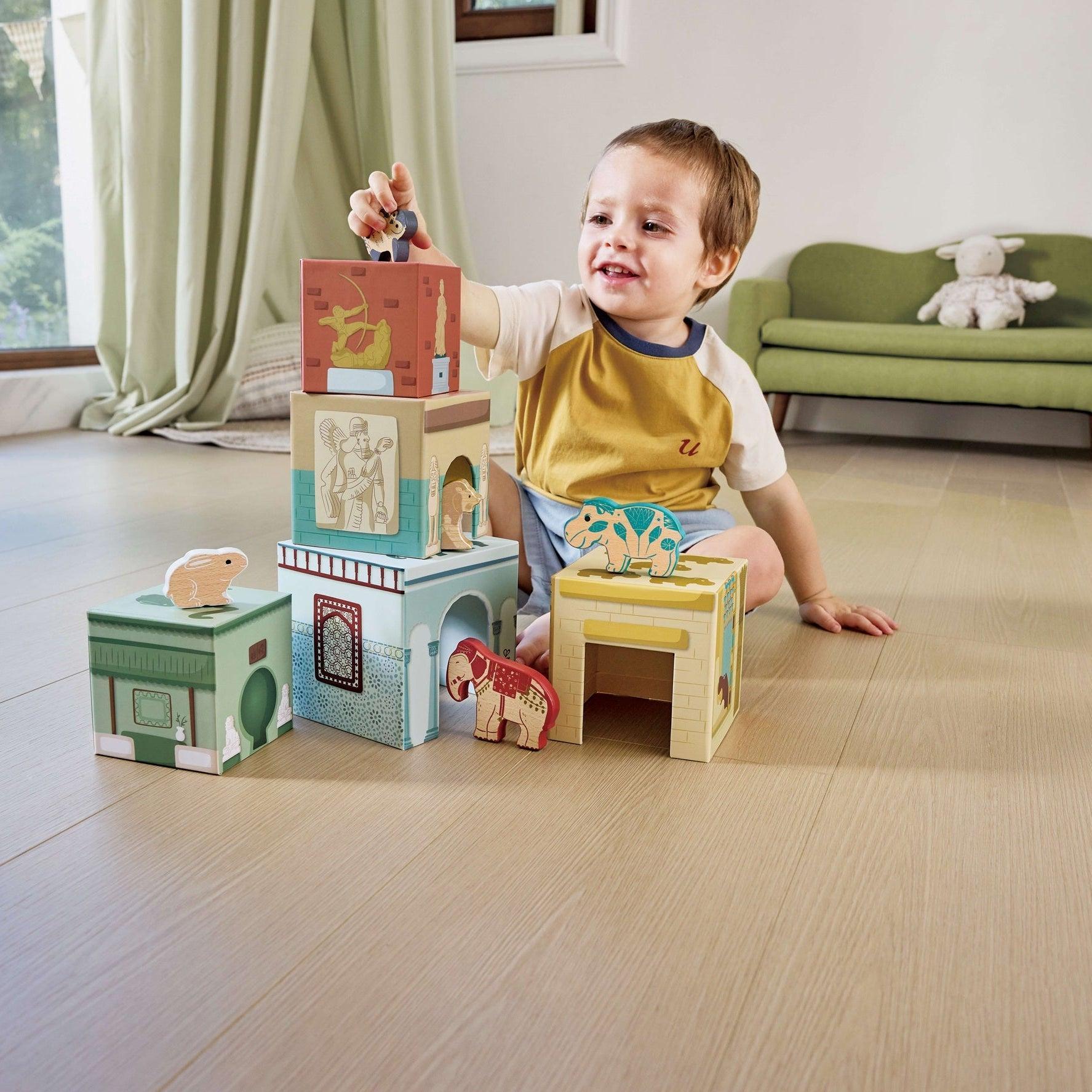 Hape The Met Collection Museum Nesting Blocks