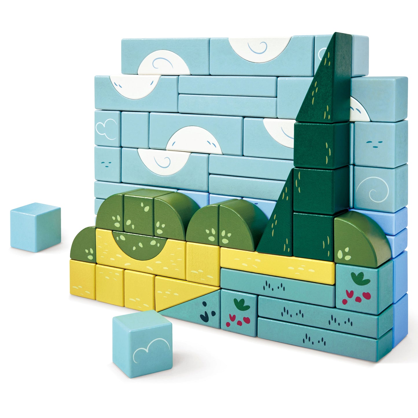Hape The Met Collection Van Gogh Building Block Set