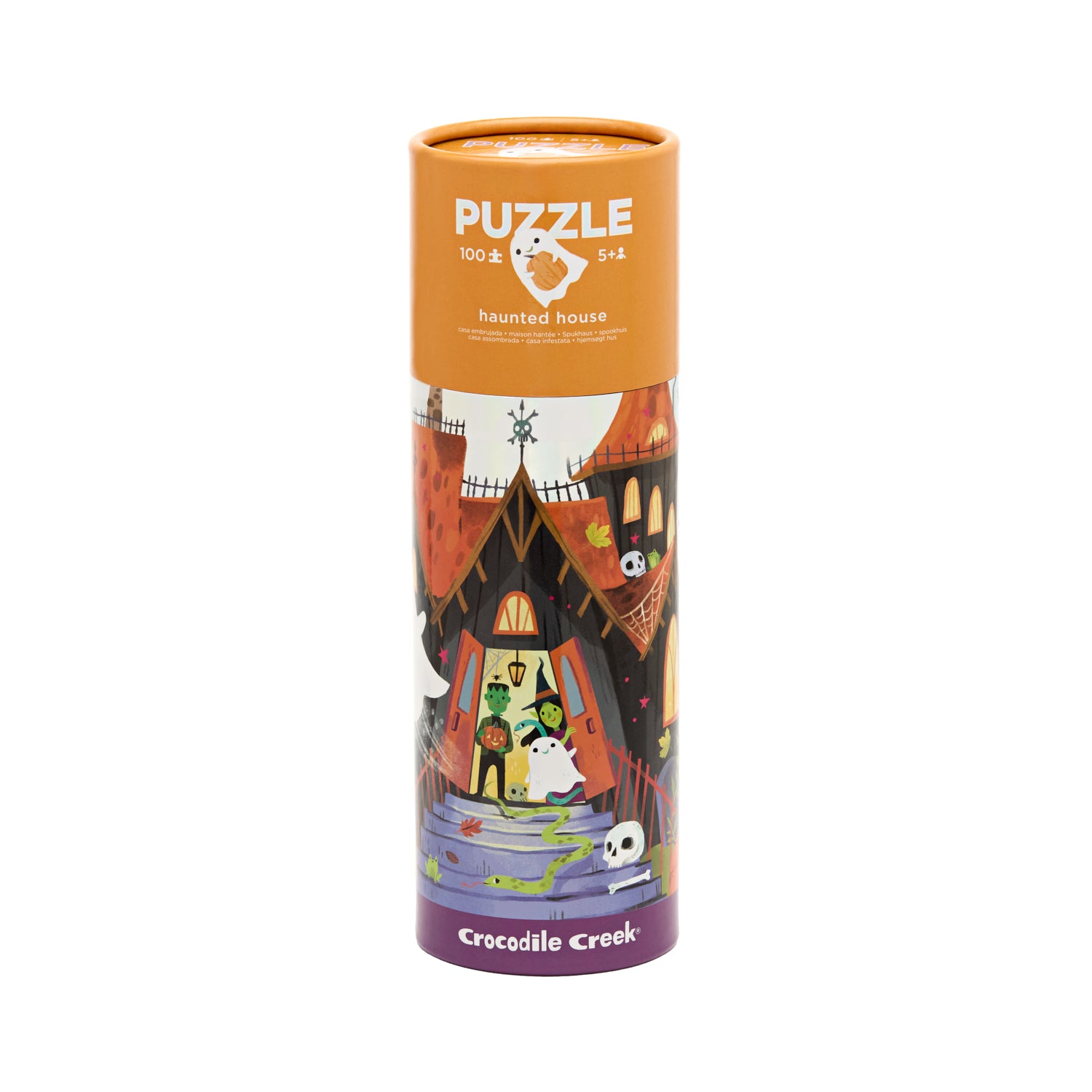 Haunted House 100-Piece Holographic Canister Puzzle