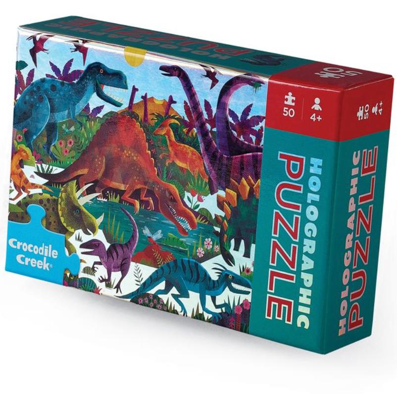 Holographic Dinosaurs 50-Piece Puzzle