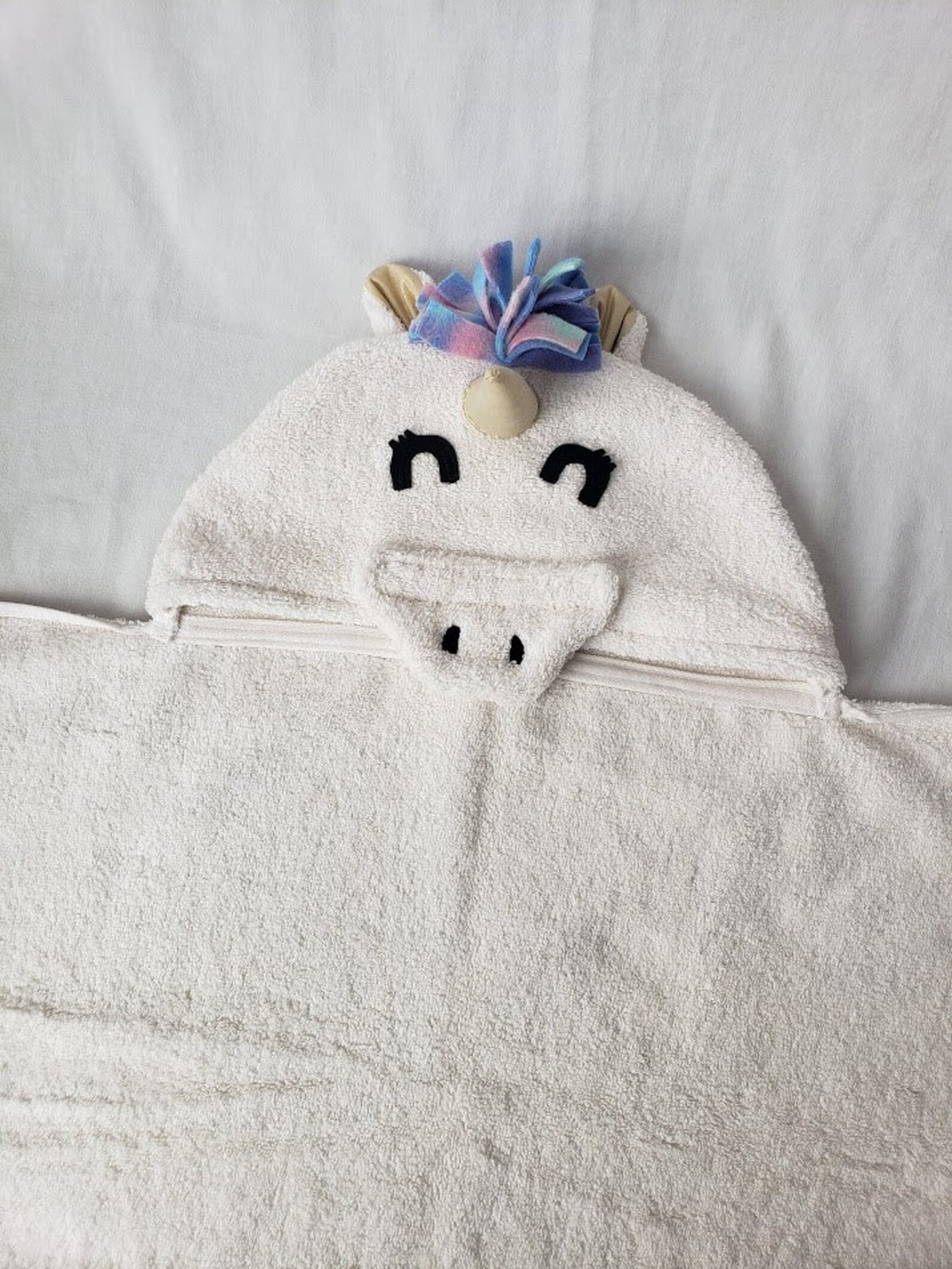 Hooded Bath Towel - Unicorn