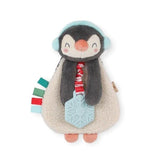 Itzy Ritzy Holiday Itzy Lovey Plush + Teether Toy - North the Penguin