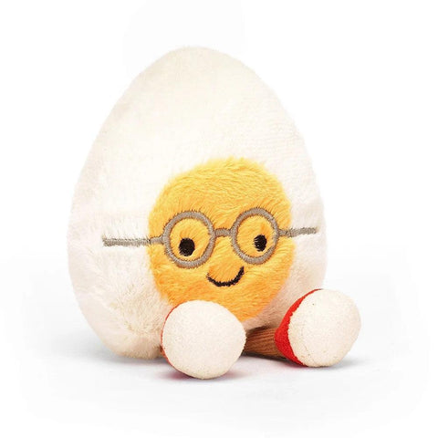 JellyCat Amuseable Boiled Egg Geek Plush