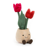 JellyCat Amuseable Tulip Pot Plush