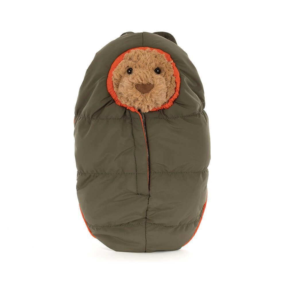 JellyCat Bartholomew Bear Hiking Outfit Plush