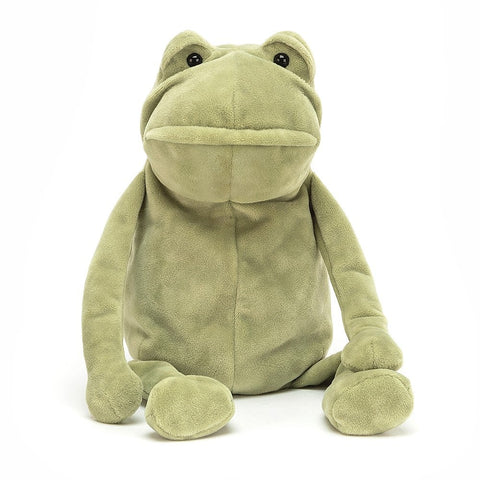 JellyCat Fergus Frog Plush (25 Year Edition)
