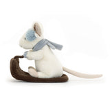 JellyCat Merry Mouse Plush - Sleighing