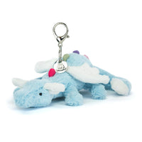JellyCat Sky Dragon Bag Charm