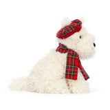 JellyCat Winter Warmer Munro Scottie Dog Plush