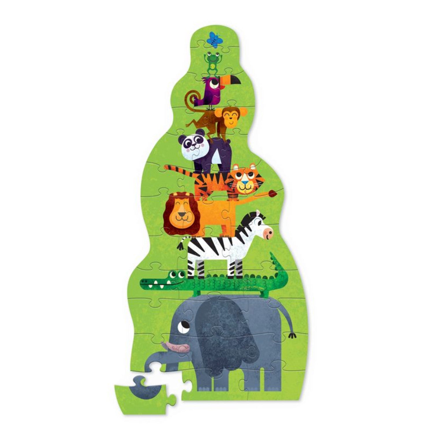 Jungle 30-Piece Super Duper Tall Puzzle