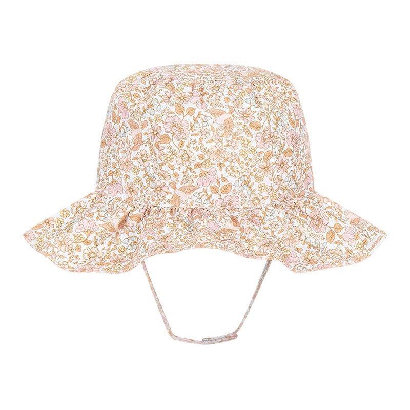 Kooringal Kids Baby Girl's Floppy Bucket Hat - Primrose