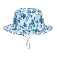 Kooringal Kids Boy's Bucket Swim Hat - Wave Break