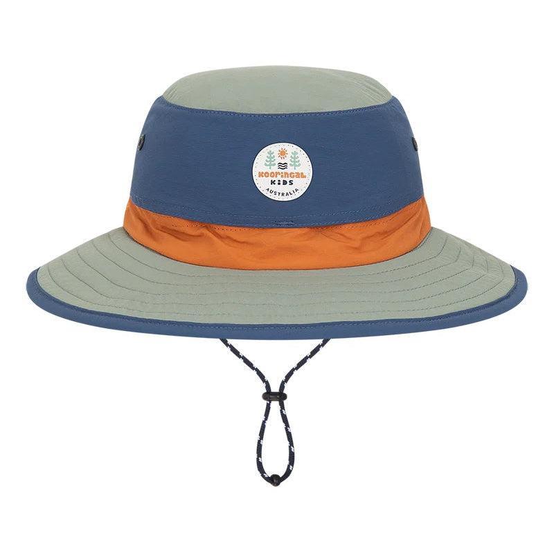 Kooringal Kids Boy's Wide Brim Bucket Hat - Cougal