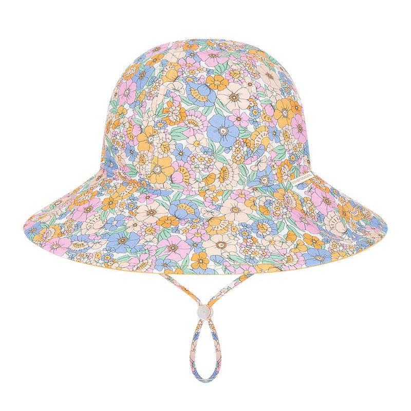 Kooringal Kids Girl's Floppy Bucket Hat - Meadow