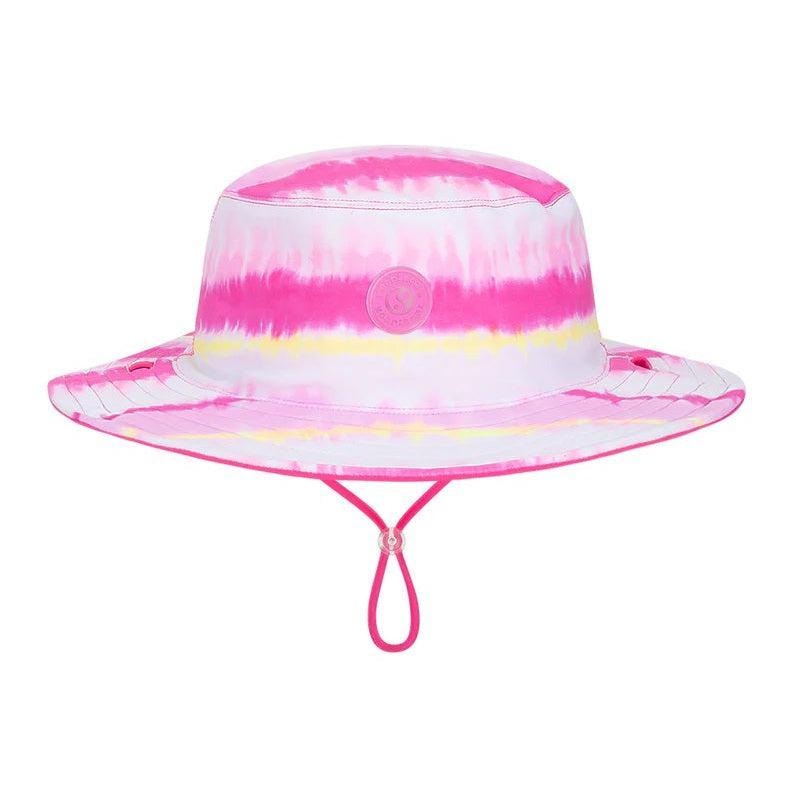 Kooringal Kids Girl's Wide Brim Swim Hat - Streaky Bay