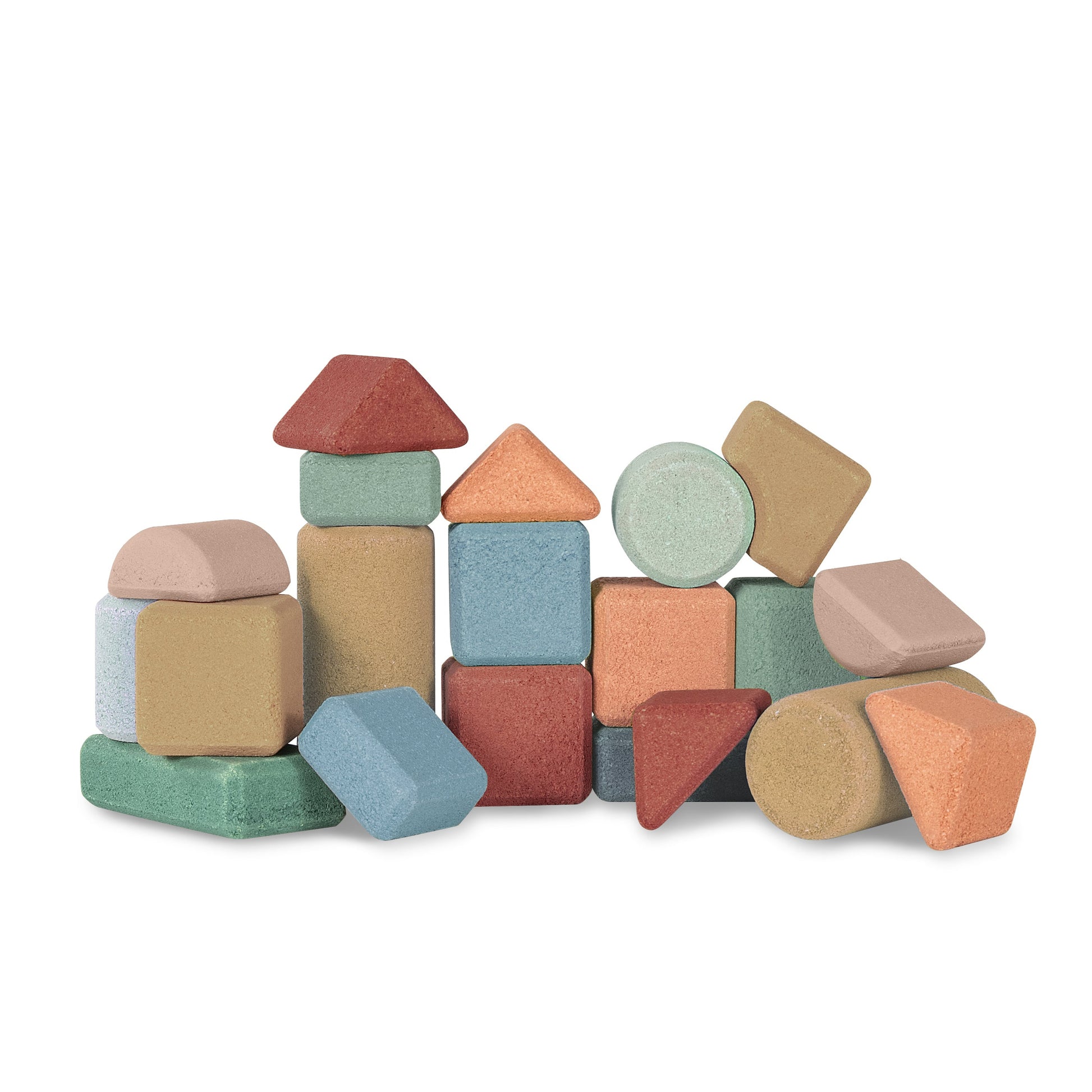 Korko Small Architects Set - 20 Cork Building Blocks