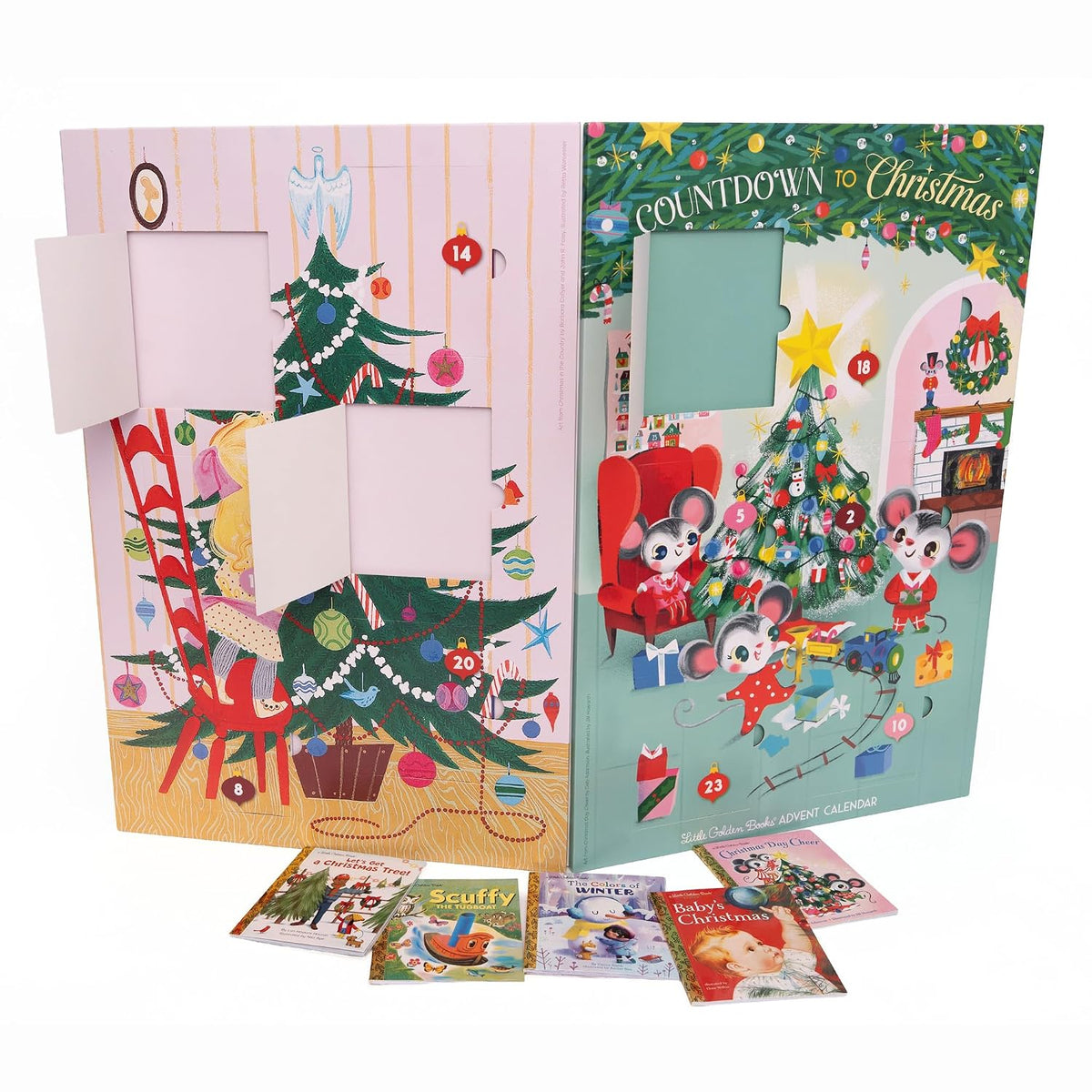 Little Golden Books Advent Calendar: Countdown to Christmas