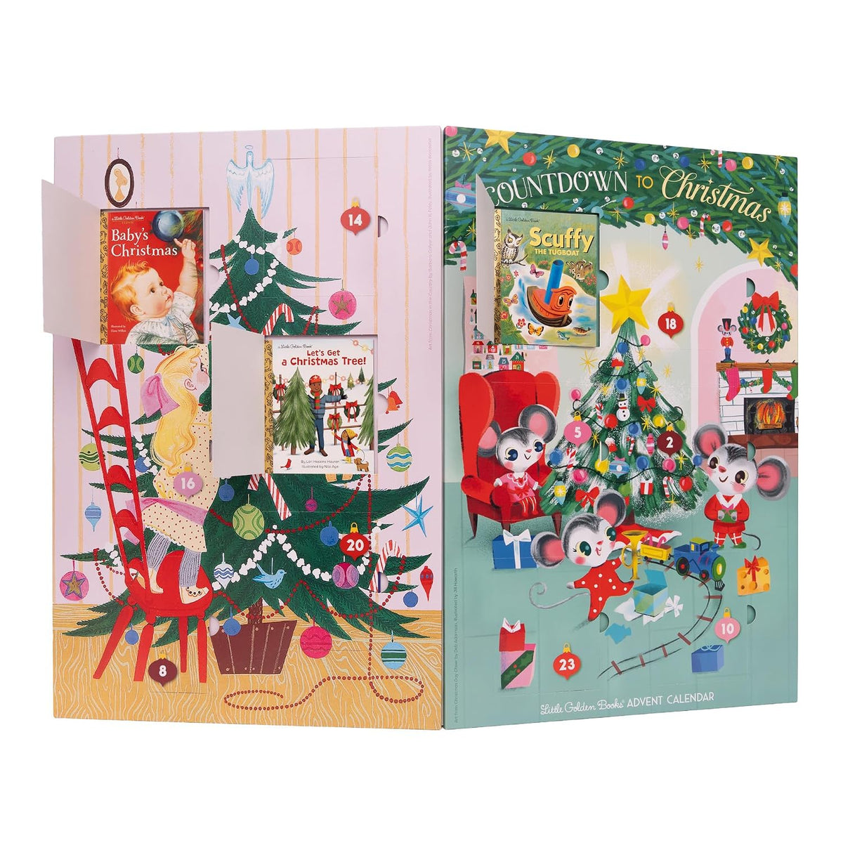 Little Golden Books Advent Calendar: Countdown to Christmas