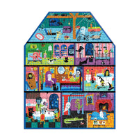 Mudpuppy Spooky House 100-Piece House-shaped Puzzle