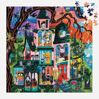 Mudpuppy Monster Mansion 500-Piece Family Puzzle