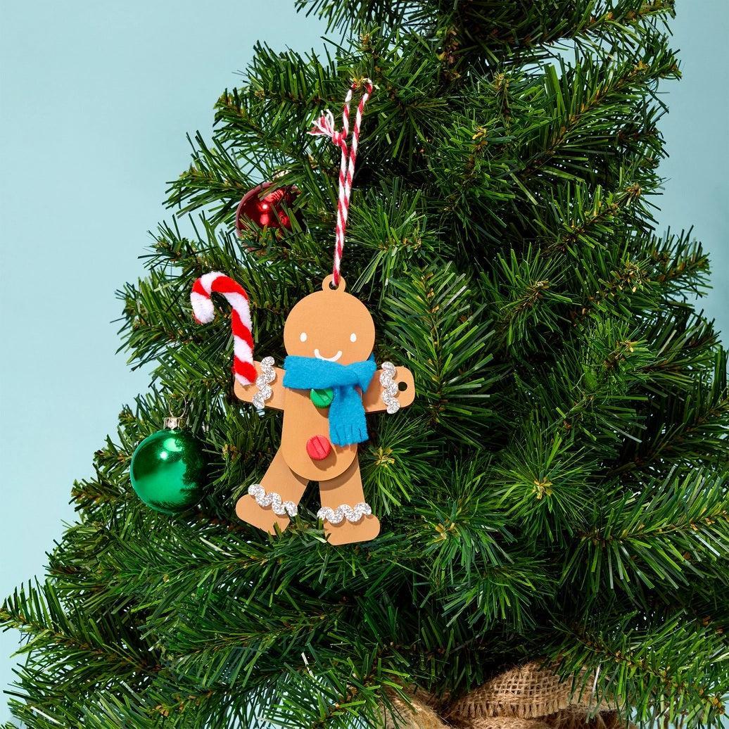 Make-it-Yourself Gingerbread Man Ornament